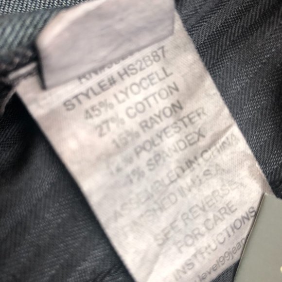 Anthropologie Level 99 Tanya High Rise Flare - Picture 9 of 9